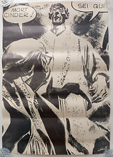 Alberto BRECCIA (1919-1993) Mort Cinder Poster de BD 1972
