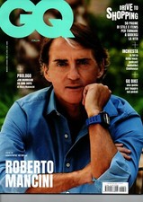 GQ ITALIA Magazine Roberto Mancini Jim Morrison Justin Bieber Bakar Savoretti 