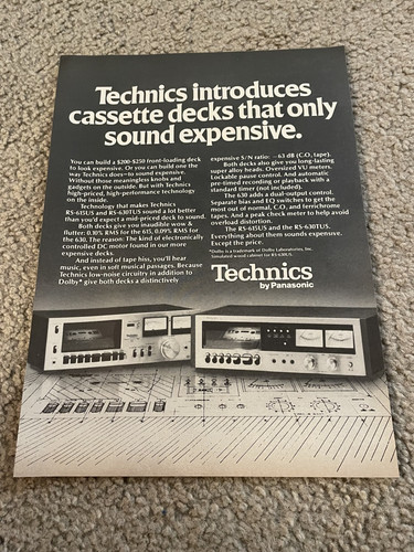 Vintage 1977 panasonic - vintage,