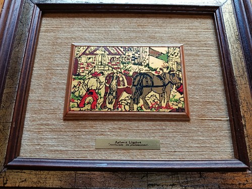 Quadro placcato oro - di, antonio