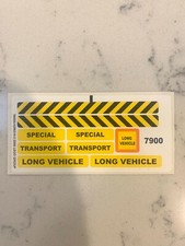 LEGO FOGLIO ADESIVO per caricatore pesante 7900, nuovo e originale