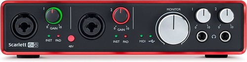 Scarlett focusrite 6i6 2nda - focusrite,