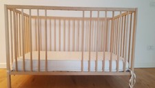 Letto bimbo Ikea SNIGLAR IN OTTIMO STATO 60X120 CM con materasso