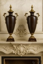 Coppia urna Empire Revival