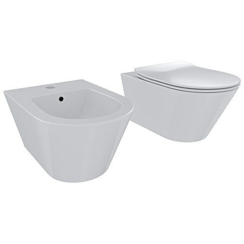 Coppia sanitari sospesi - , vaso