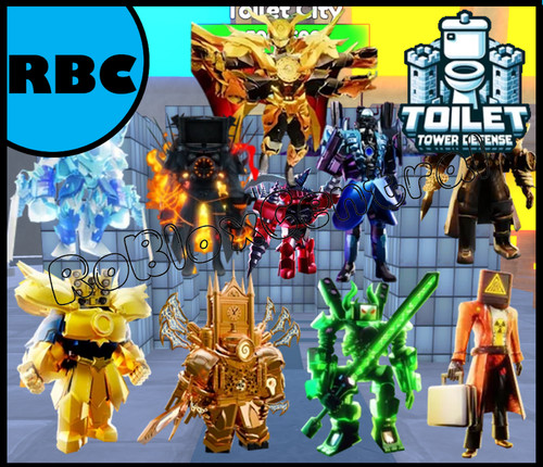 All toilet tower defense ttd - all,