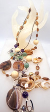 Collane lotto pietre - ,