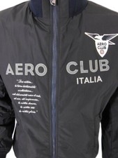 GIUBBINO BOMBER AERONAUTICA MILITARE AERO CLUB ITALIA Blu Taglia L