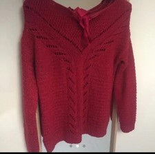 Maglione Bershka Traforato Uncinetto Crochet Tg M Zara 