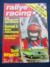 Rally Racing 11/74 Bitter CD