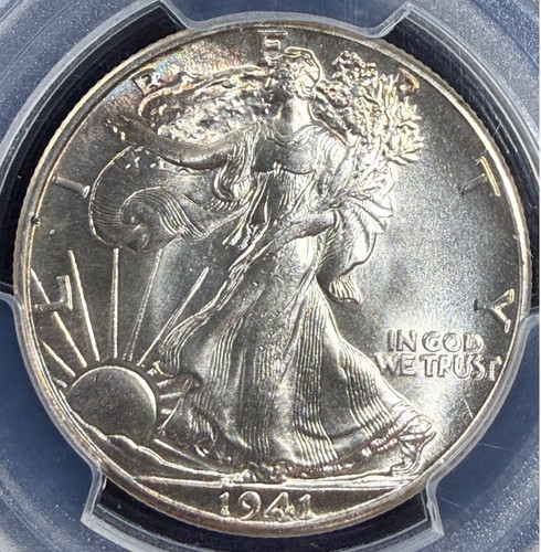 1941 50c walking liberty - walking,