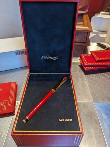 Fountain pen dupont art deco - dupont,