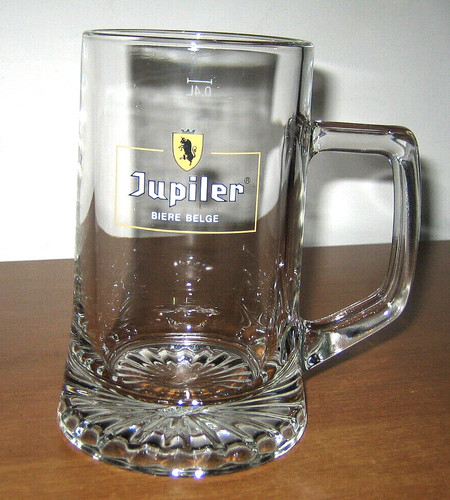 Boccale birra jupiler - boccale, belgio