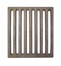 Griglia in ghisa cenere per stufa e caminetto caduta cenere 175 x 157 mm.