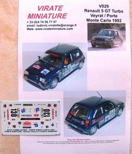 V029 RENAULT 5 GT TURBO RALLYE