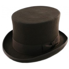 Cappello Top in Feltro di Lana