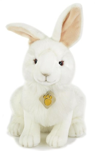 Peluche lepre bianca plush - bianca,