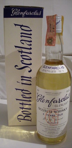 Scotch whisky glenfarclas - scotch, 1972