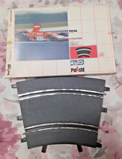 CURVA A15 30° ESTERNA PISTA 4 CORSIE POLISTIL POLICAR NUOVA IN BOX SLOT CAR 1/32