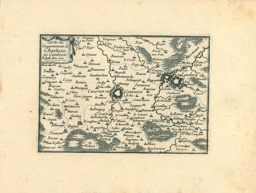 Mappa cambrai landrecies - mappa,