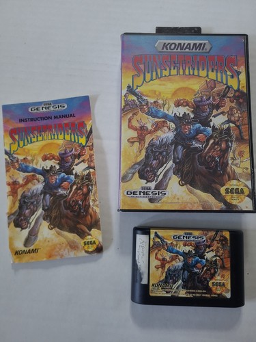 Sunset riders sega - sunset, genesis