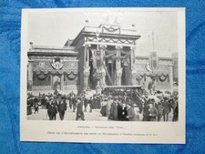 Illustrazione Italiana 1898 - Inaugurazione del regno di Guglielmina d'Olanda