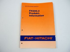 Escavatore Fiat Hitachi