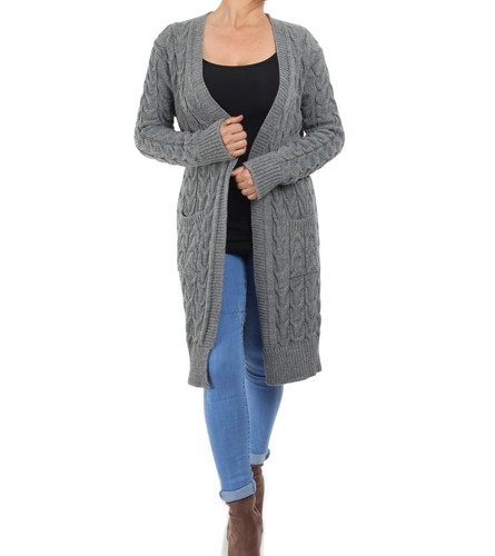 Nuovo cardigan aperto lungo - cardigan,