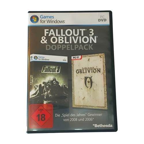 Dvd fallout oblivion - pc, &