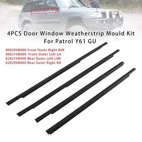 4pcs door window weatherstrip - 4pcs,