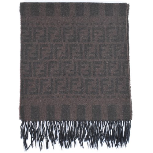 Sciarpa lana fendi zucca - lana,