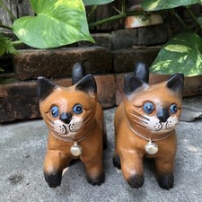 2x Gatti in legno alzano le