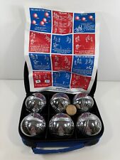 Playaboule Set di 6 palline bocce in metallo specchiato bocce