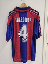 MATCH WORN Shirt Maglia GUARDIOLA Barcellona NO Italia, Milan, Roma, Lazio