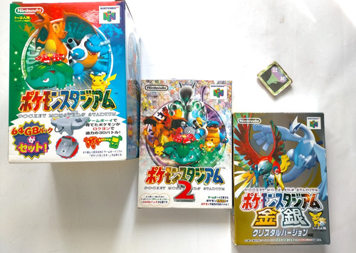 Lotto n64 pokemon stadium - n64,