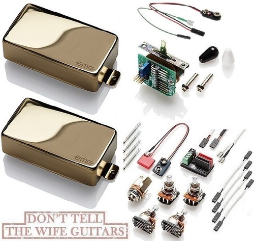 Set humbucker attivo - emg, +
