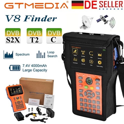 Dvb s2x satfinder cavo - dvb-s2/s2x/t2/c,