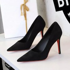 Decolte Nero Tacco 10 Cm Punta