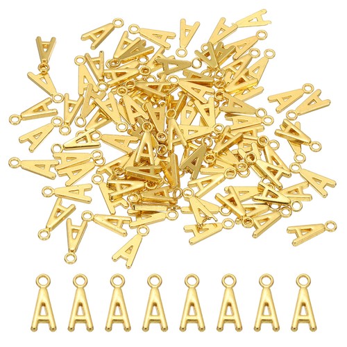 Per 100pcs charm alfabeto - per,
