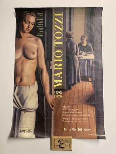 Mario tozzi poster mostra - mario, tozzi,
