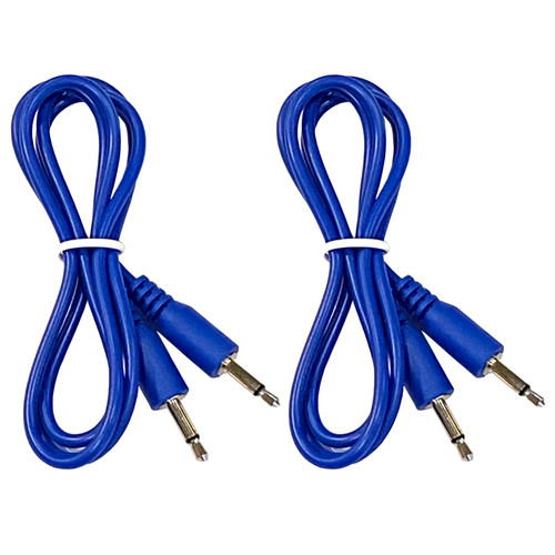 Confezione cavi blu 5mm - (2), 3,5mm