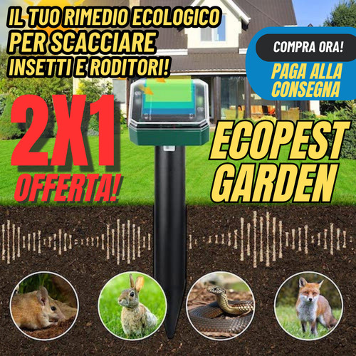 Ecopest garden 2x1 ultrasuoni - ecopest,