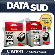 Canon Cartucce Inkjet Originali PG-545XL Nero + CL-546XL Colore ALTA CAPACITA'