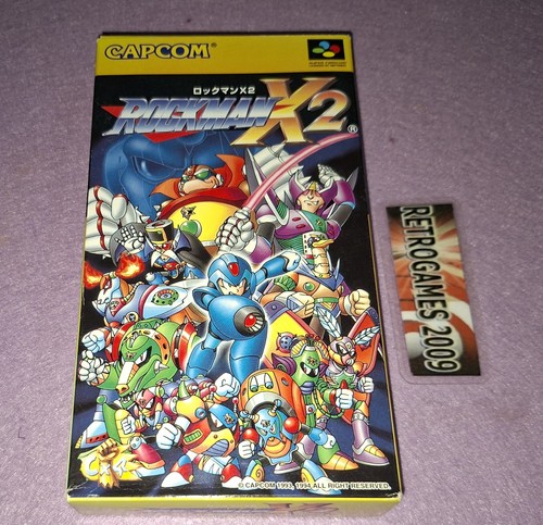 Rockman nintendo super - x2,