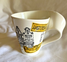 VILLEROY & BOCH CITTÀ DEL MONDO TAZZA ONDA AMSTERDAM con orig. etichetta