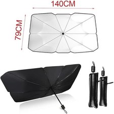 Ombrello Parasole per Auto SUV Camion, Disegno Brevettato 2 Pezzi Grande...