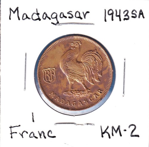1943sa madagascar franco - madagascar,