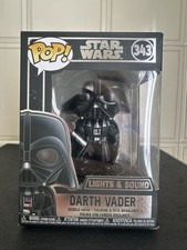 FUNKO JUMBO POP DARK VADER STAR WARS #343 (LIGHTS AND SOUND) EXCLUSIVE