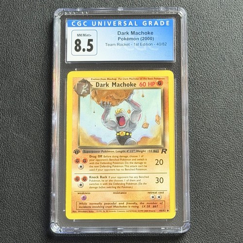 Pokemon dark machoke - pokemon, 1a