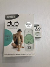 Homedics Duo, luce pulsata 50.000 impulsi bianco/verde + cartuccia omaggio
